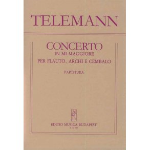 Konzert (F-Dur) für Flöte, Streicher und Cembalo