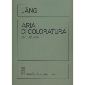 Aria di coloratura per tuba solo : per tuba solo