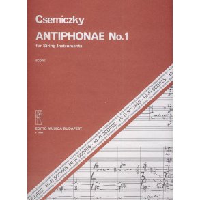 Antiphonae Nr. 1 : für Streichinstrumente