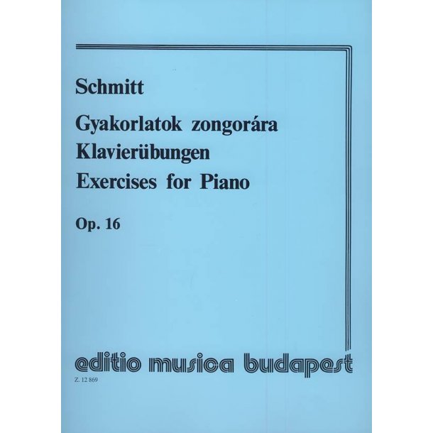 Klavier&uuml;bungen op. 16