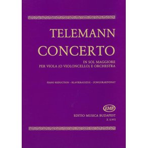 Concerto in sol maggiore per viola ( o violoncel : per viola ( o violoncello) e orchestra