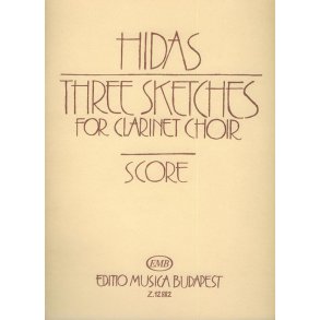 Three Sketches für Klarinetten-Chor : für Klarinetten-Chor