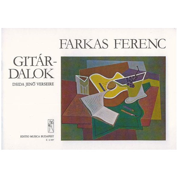 Gitarrenlieder : nach Gedichten von J. Dsida