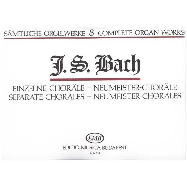 S&auml;mtliche Orgelwerke VIII