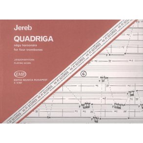 Quadriga für vier Posaunen : für vier Posaunen