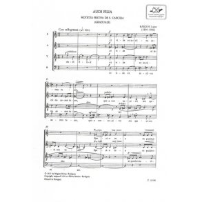 Audi Filia Motetta Festiva De S. Caecilia (Gradu