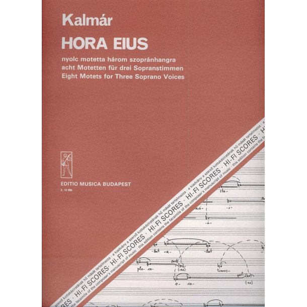 Hora eius : 8 Motetten f&uuml;r drei Sopranstimmen