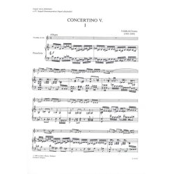 Concertino Nr. 5 f&uuml;r Trompete und Streichorchest : f&uuml;r Trompete und Streichorchester