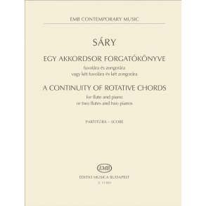 A Continuity of rotative chords : for flute and piano or two flutes and two pianos