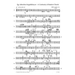 A Continuity of rotative chords : for flute and piano or two flutes and two pianos