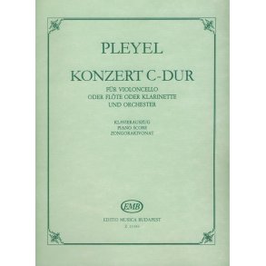 Konzert C-Dur (Ignaz Pleyel) : für Violoncello oder Flöte oder Klarinette und Orchester