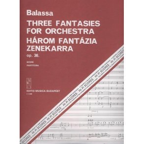 Drei Fantasien op. 36 für Orchester : für Orchester