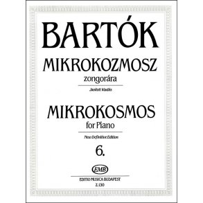 Mikrokosmos for piano 6 : New Definitive Edition