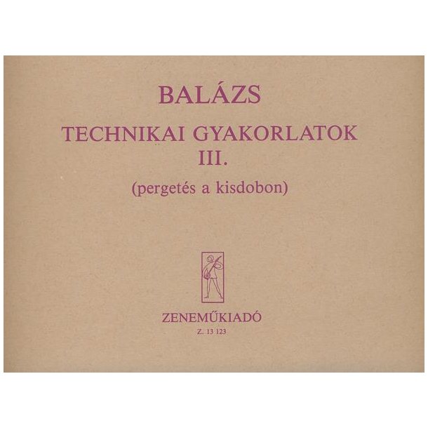 Technische &Uuml;bungen : f&uuml;r Schlaginstrumente - Virbel auf der kleinen Trommel
