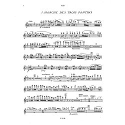 Marionetten op. 26 : Suite f&uuml;r Fl&ouml;te, Violine, Viola, Violoncello und Harfe