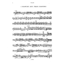 Marionetten op. 26 : Suite f&uuml;r Fl&ouml;te, Violine, Viola, Violoncello und Harfe