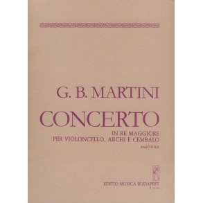 Concerto in Re maggiore : per violoncello, archi e cembalo