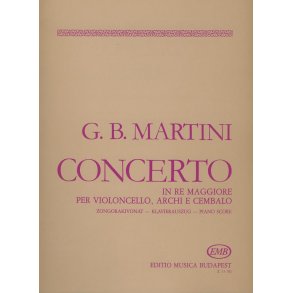 Concerto in Re maggiore per violoncello, archi e : per violoncello, archi e cembalo