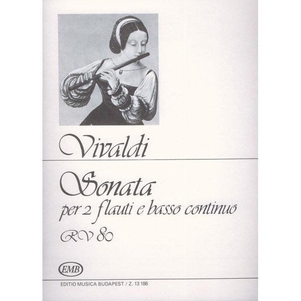 Sonata per due flauti e basso continuo RV 80 (F. : per due flauti e basso continuo RV 80 (F. XV. No. 7, P.V. -)