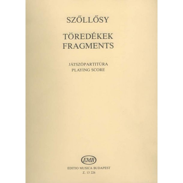 Fragmente : f&uuml;r Mezzosopran, Fl&ouml;te und Viola