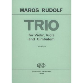 Trio : für Violine, Viola und Cimbalom