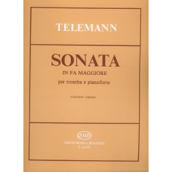 Sonata in fa maggiore per tromba e pianoforte : per tromba e pianoforte