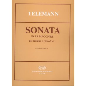 Sonata in fa maggiore per tromba e pianoforte : per tromba e pianoforte
