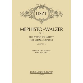 Mephisto-Walzer Nr. 1 für Streichquartett