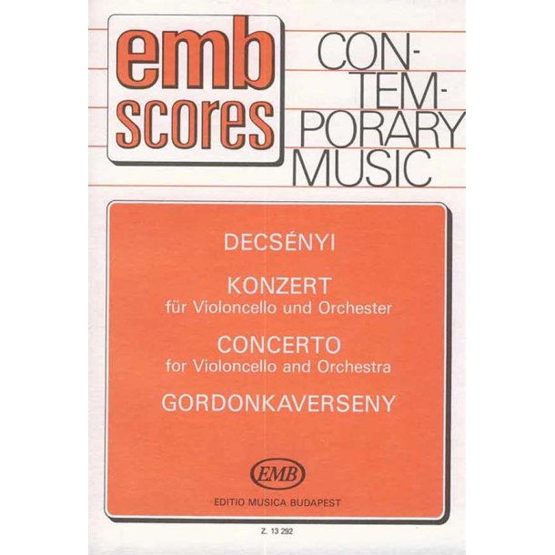 Konzert f&uuml;r Violoncello und Orchester