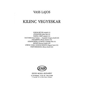 Nine choruses for mixed voices
