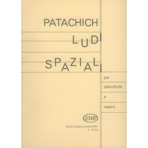 Ludi spaziali per pianoforte e nastro : per pianoforte e nastro