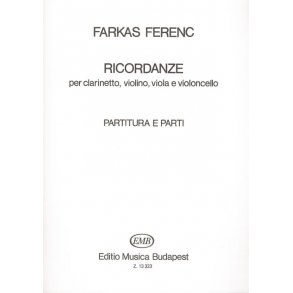 Ricordanze per clarinetto, violino, viola e viol