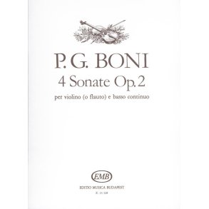 4 Sonate per violino e basso continuo op. 2