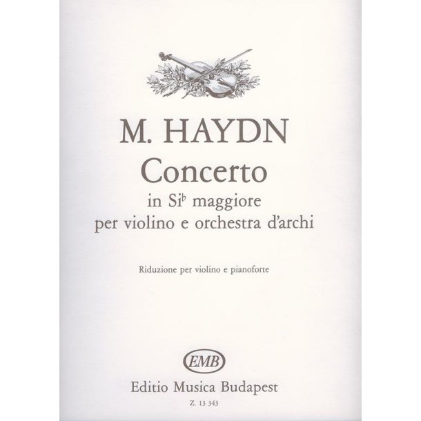 Concerto In Sib Maggiore Per Violino Solo E Orch
