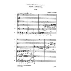 Missa Pannonica Op.96