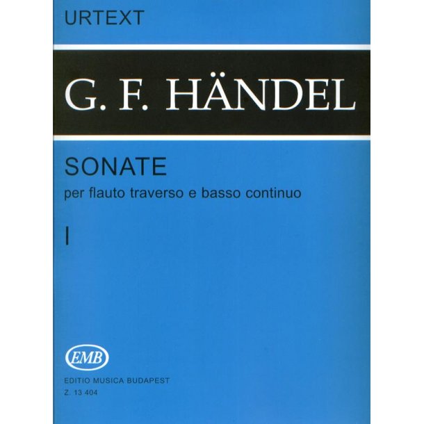 Sonate per flauto dolce e basso continuo I