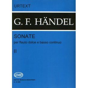Sonate per flauto dolce e basso continuo II