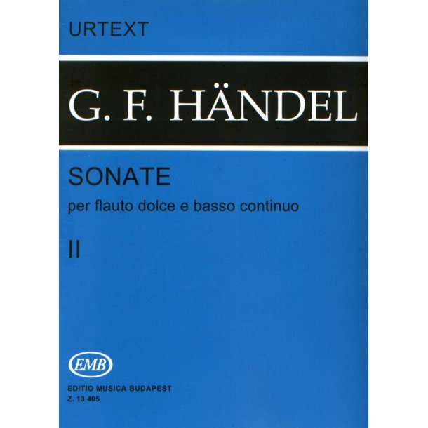 Sonate per flauto dolce e basso continuo II
