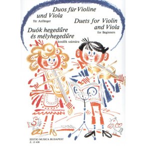 Duos für Violine und Viola für Anfänger I