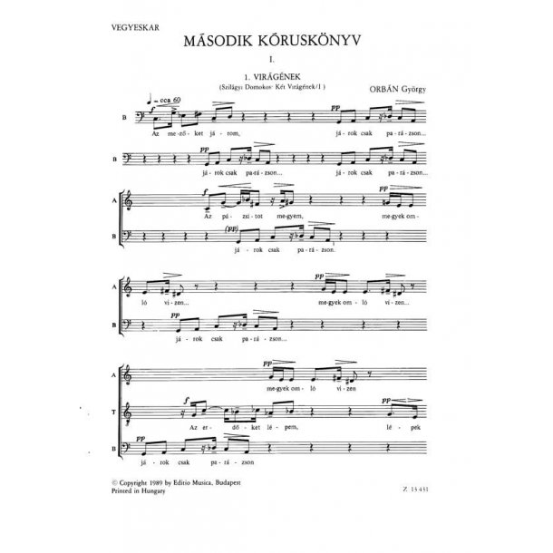 Masodik korusk&ouml;nyv I.