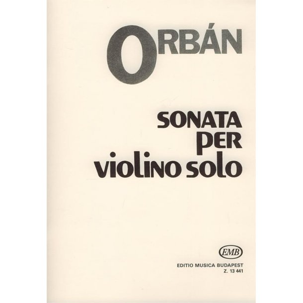 Sonata per violino solo