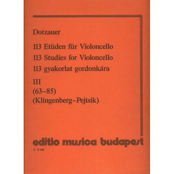 113 Et&uuml;den - Volume 3