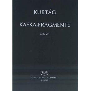 Kafka-Fragmente für Sopran und Violine op. 24