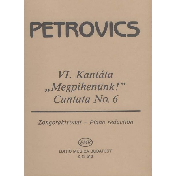 Kantate Nr. 6 f&uuml;r Sopran, gem. Chor und Orchester : nach dem Theaterst&uuml;ck Onkel Vania' von A. Tschehow'