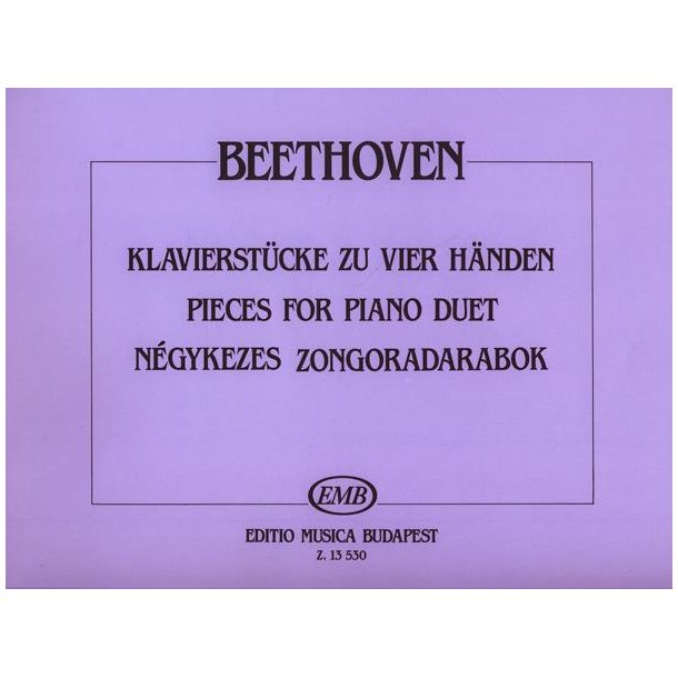 Klavierst&uuml;cke zu vier H&auml;nden