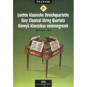 Kammermusikschule für Streicher IV Leichte klassz : Leichte klassische Streichquartette