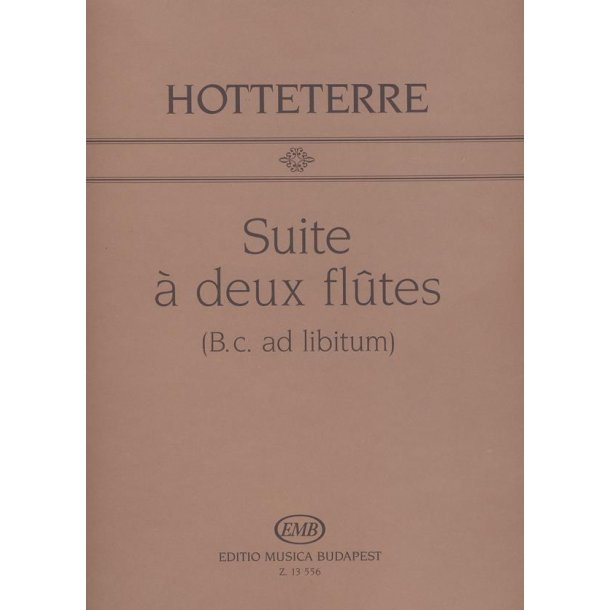 Suite A Deux Flutes Op. 2, No. 6 (B. C. Ad Lib.)
