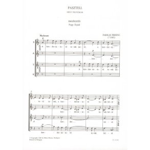 Pasztell. Four choruses