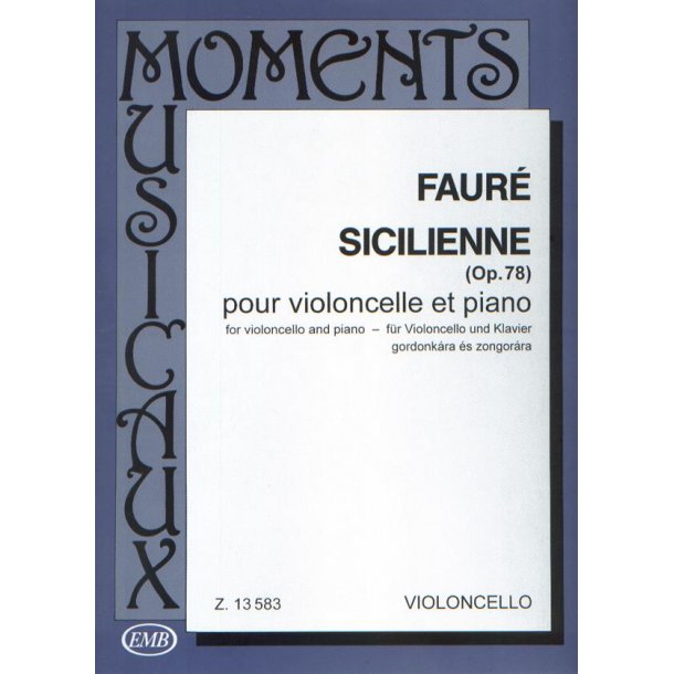 Sicilienne op. 78