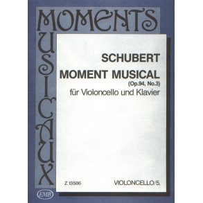 Moment musical op. 93, No. 3